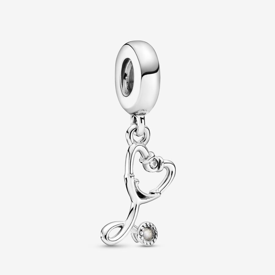 Stethoscope Heart Dangle