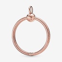 O Pendant Medium Rose