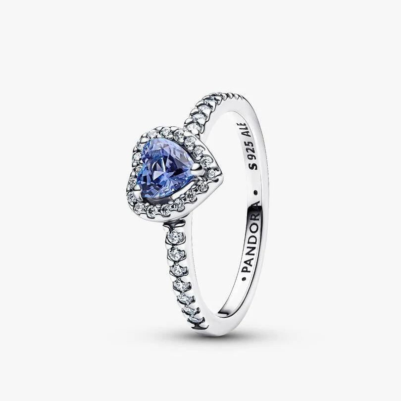Elevated Blue Heart 56
