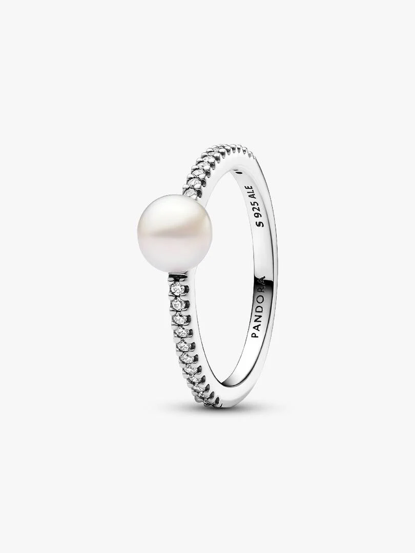 Cultured Pearl & Pavé 52