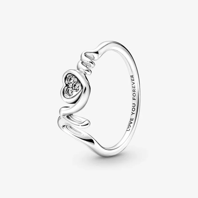 Mom Pavé Heart 58