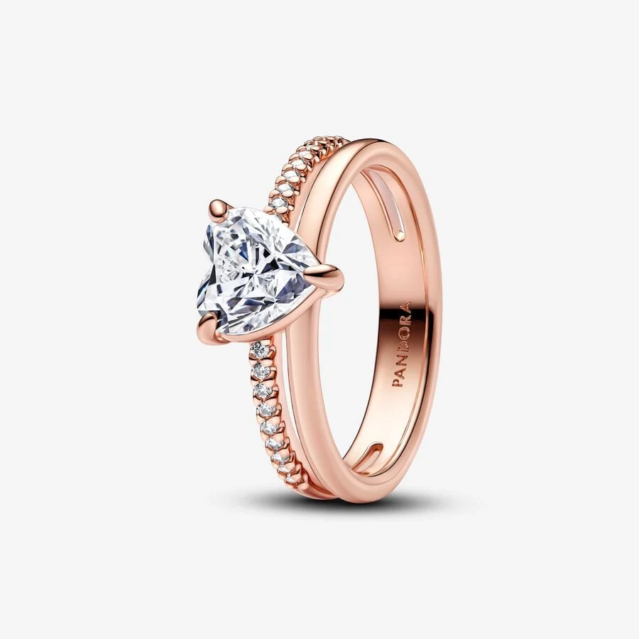 Double Band Heart 56