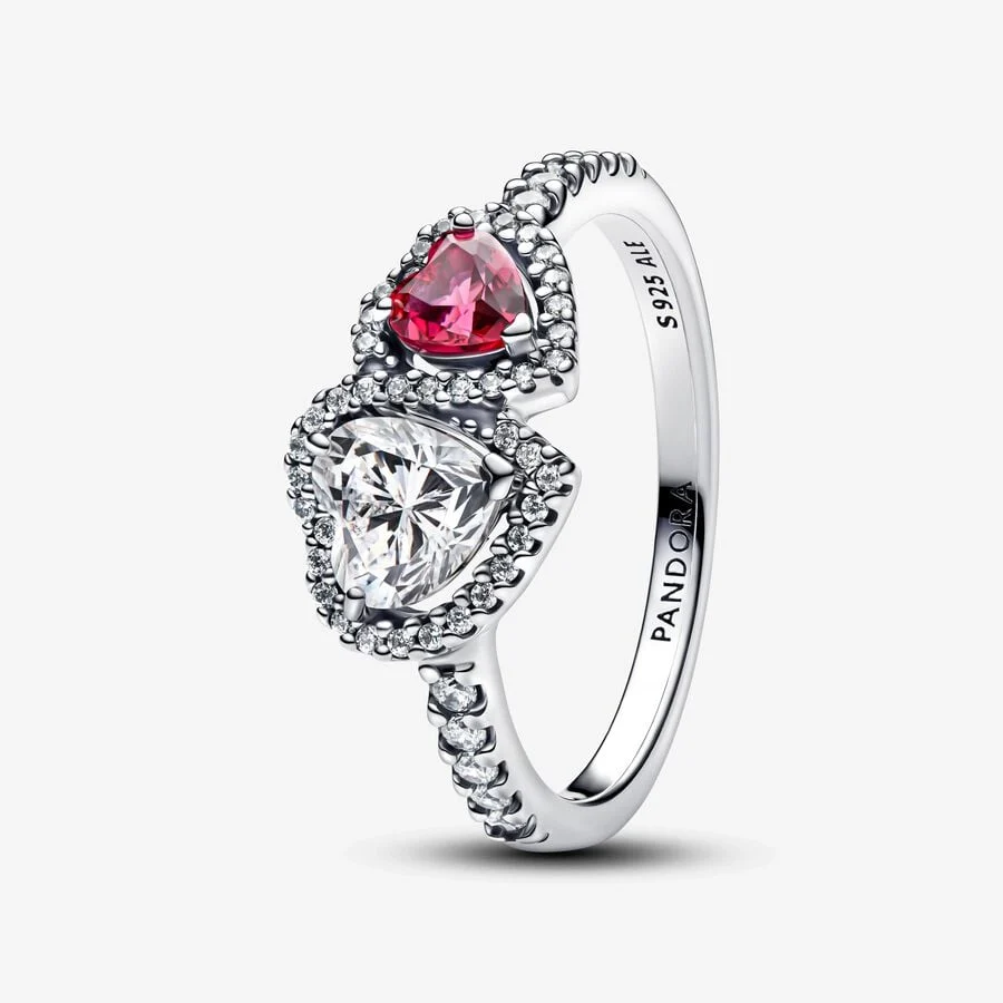 Halo Hearts Ring 54