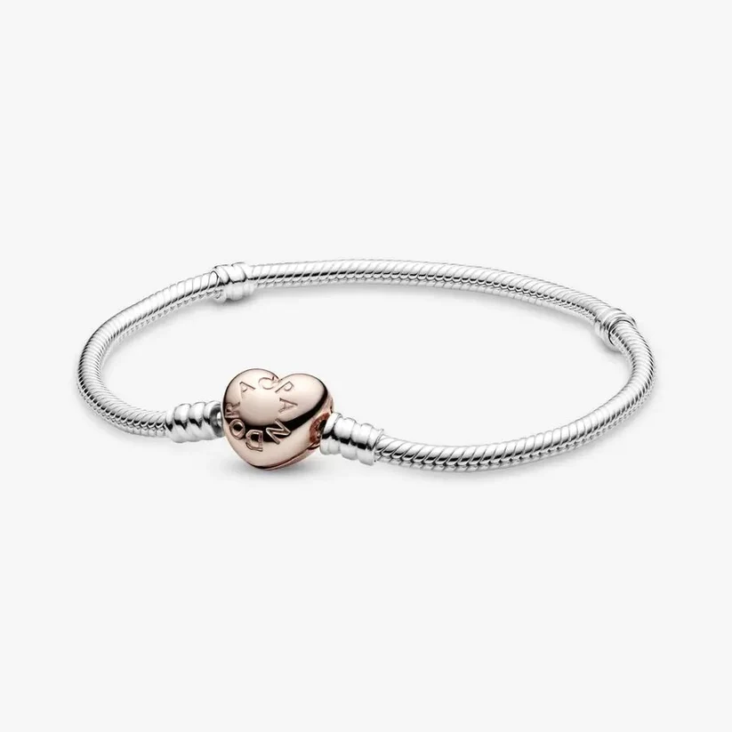 [8658] Pandora Rose Heart Clasp 21 cm