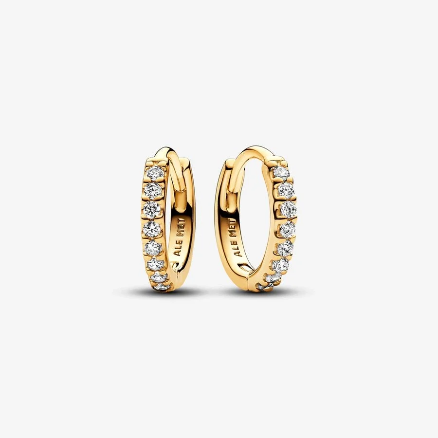 [2297] Sparkling Huggie Hoop Shine