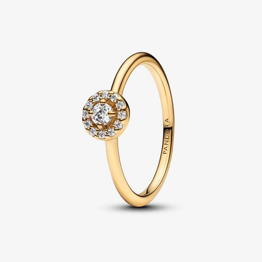 Round Pave Halo 58