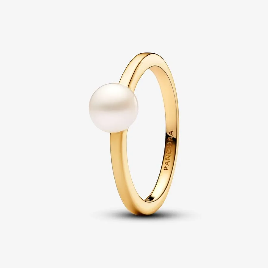 [4357] Cultured Pearl Ring 50