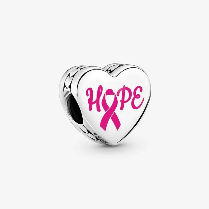[2335] Hope Pink Ribbon CHARM