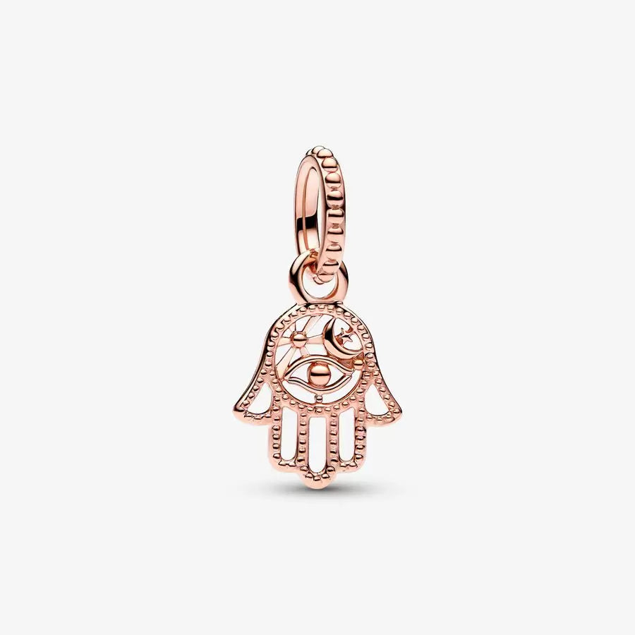 [2340] Protective Hamsa Hand Rose