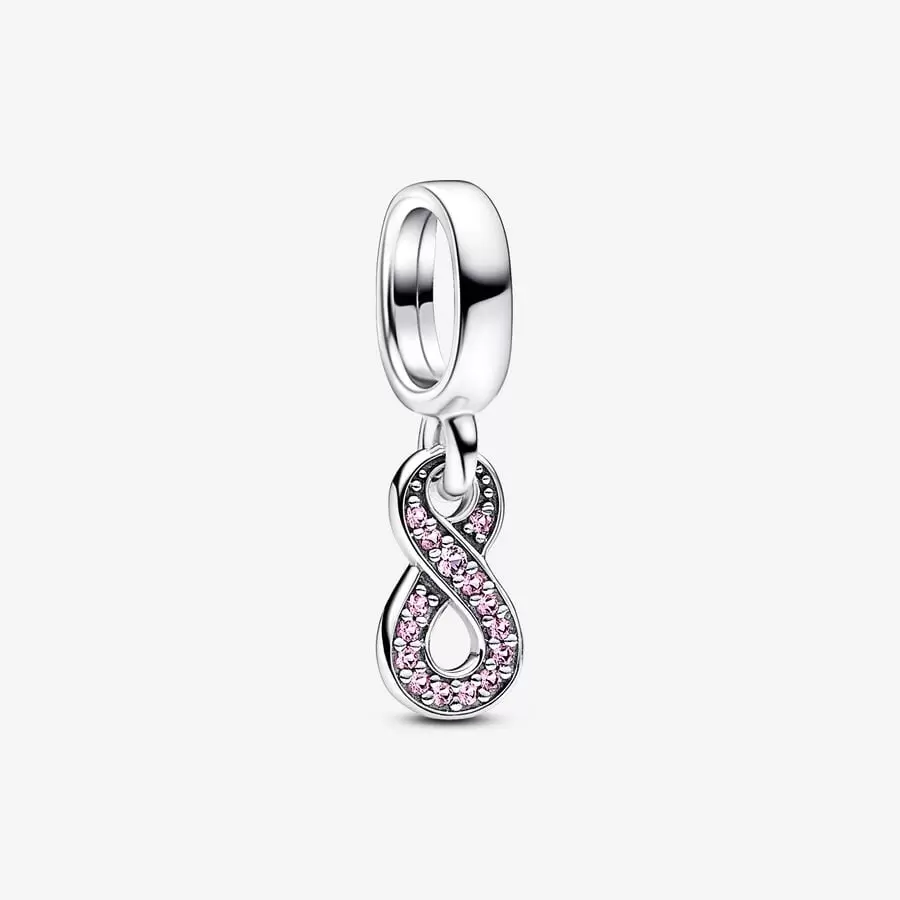 [2341] Sparkling Infinity Dangle