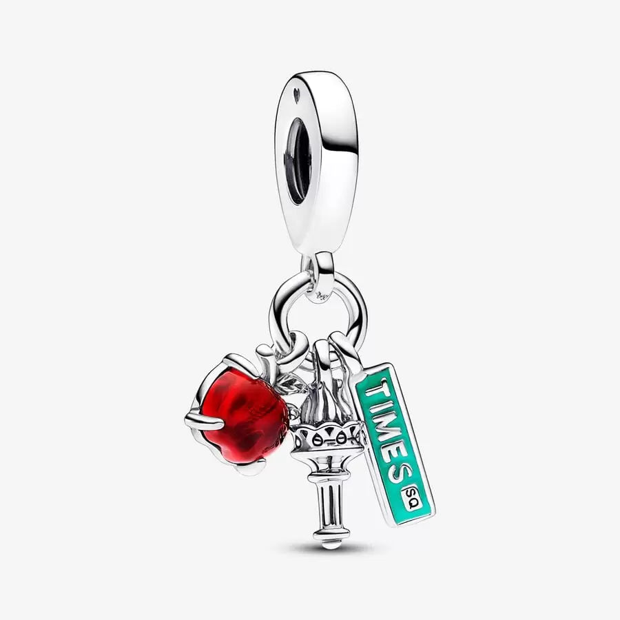 [2359] NYC Apple, Torch and Street Sign Triple