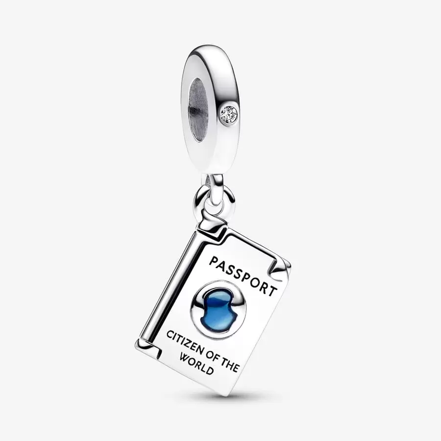 [2360] Openable Passport Dangle