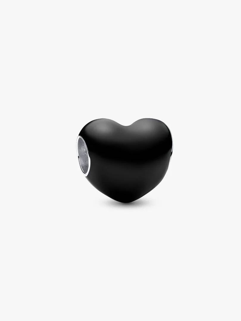 [1006] Metallic Black Heart
