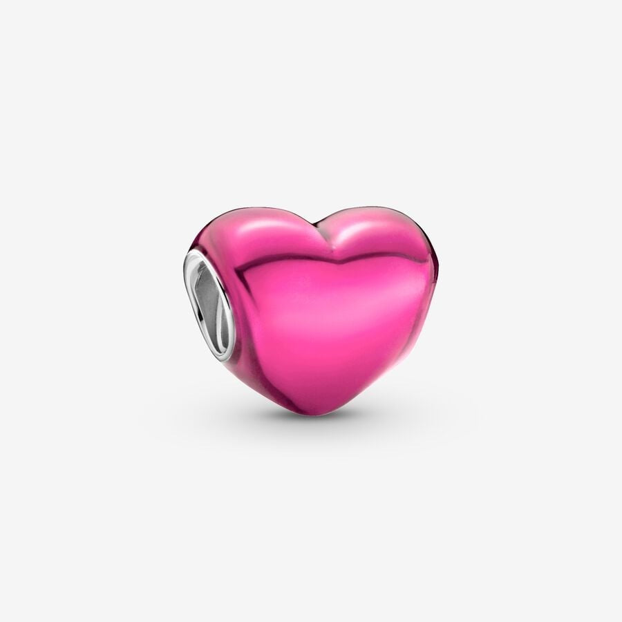 [2379] Metallic Pink Heart