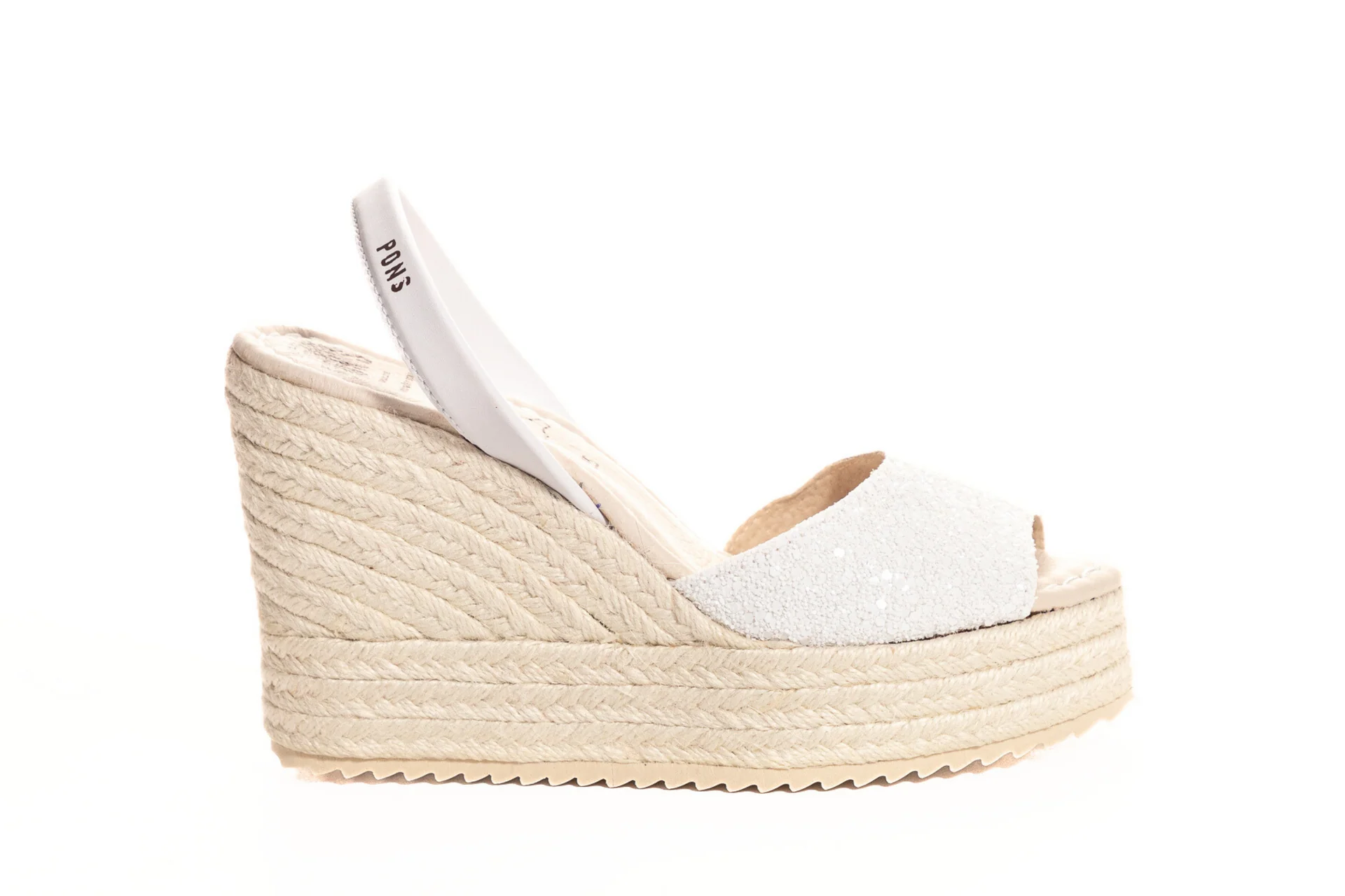 [6192] SANTA ANA GLITTER BLANCO 37