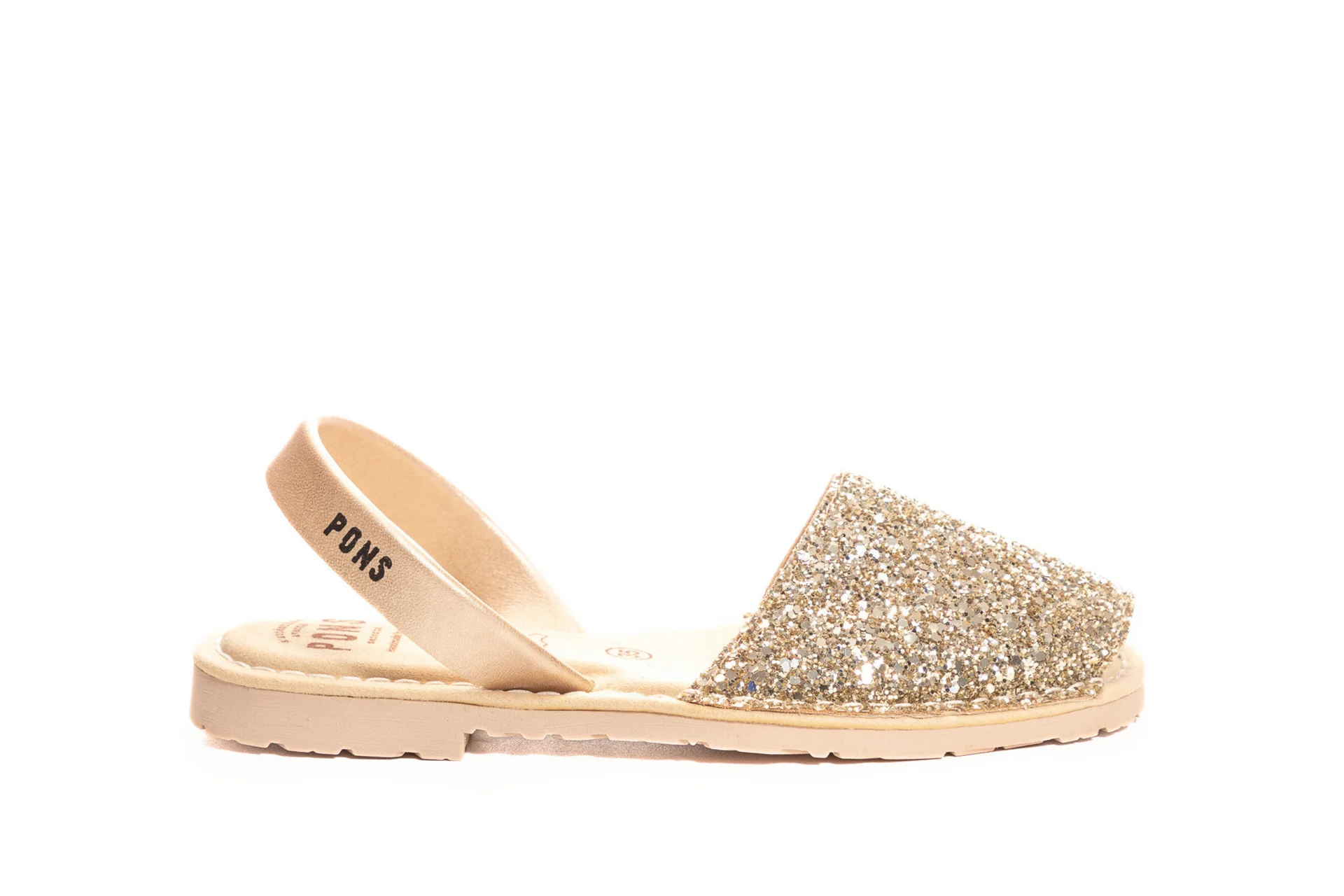 [11900] LUSAKA GLITTER CHAMPAGNE 38