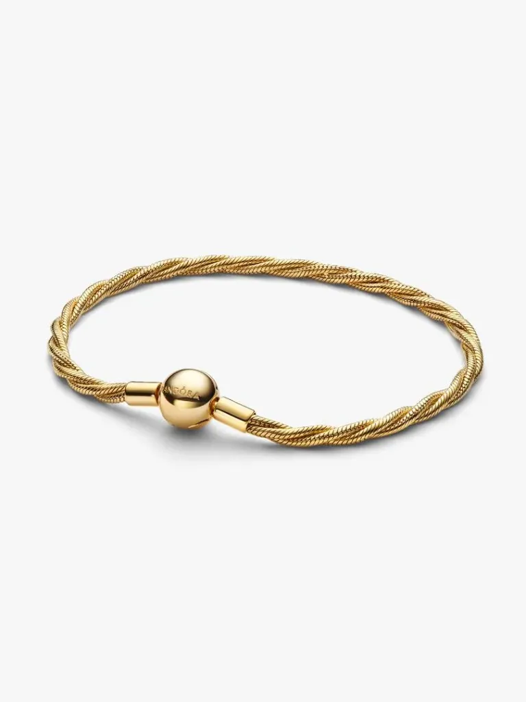 [99155] Round Clasp Twisted Shine 19