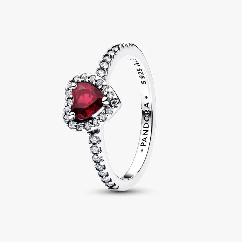 [88007] Elevated Fuchsia Rose Heart 58