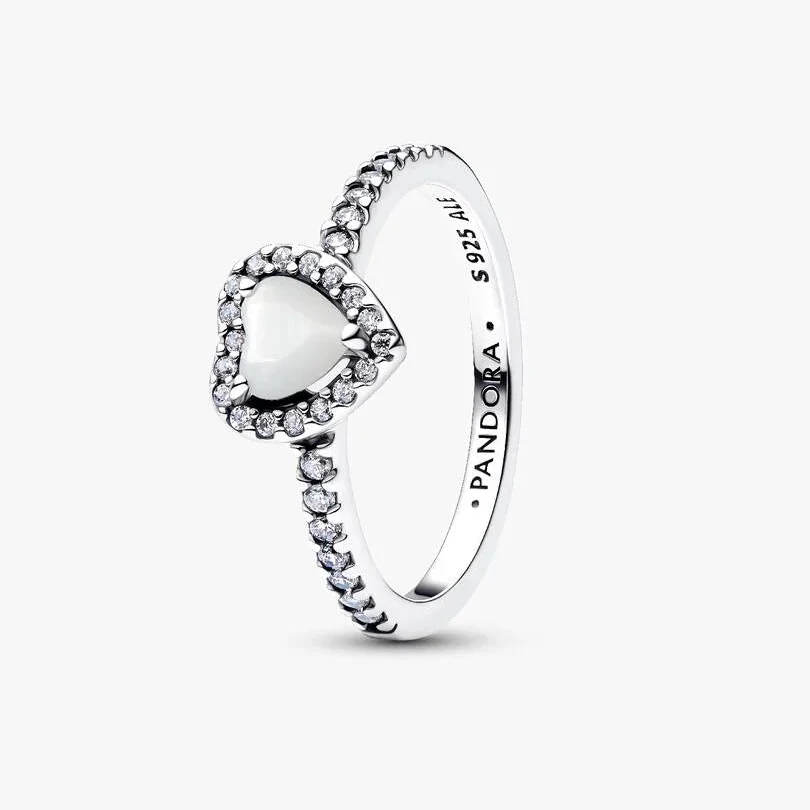 [88011] Elevated White Heart 52