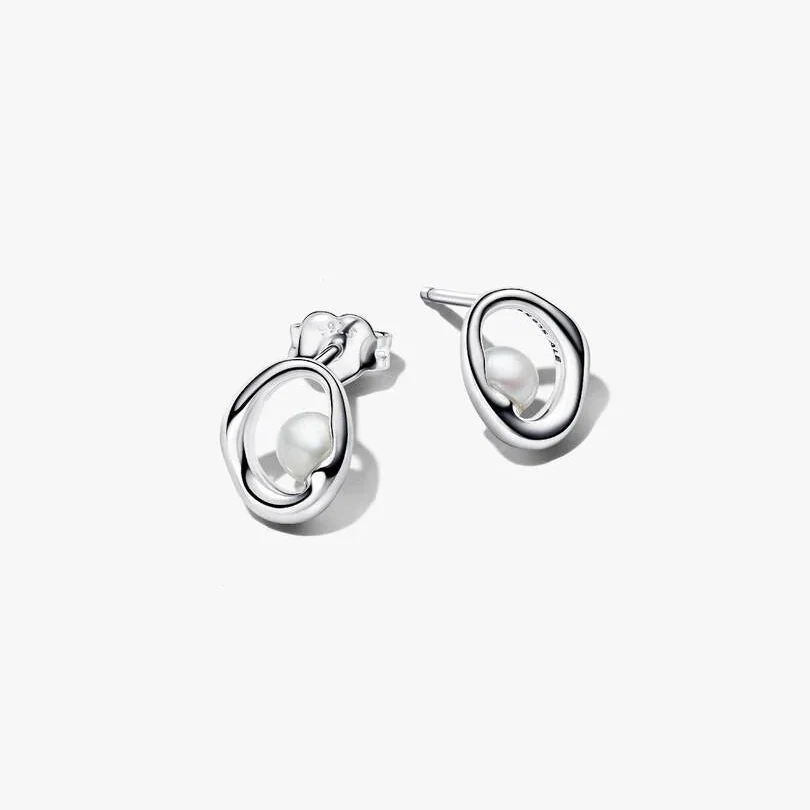 [99299] Organically Shaped Oval & Pearl